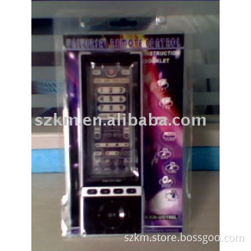 remote control with touch screen panel and learning function
